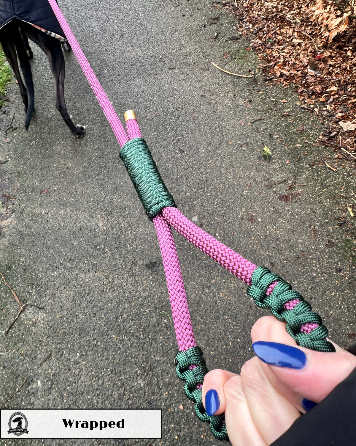 Colour Pop Wrapped 10mm Rope Lead - Image 4