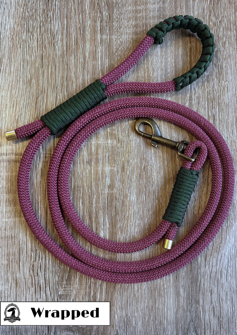 Colour Pop Wrapped 10mm Rope Lead